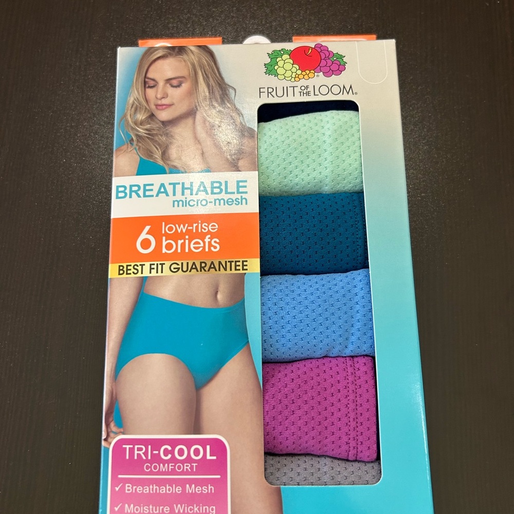Fruit of the Loom Women's Micro-Mesh Underwear